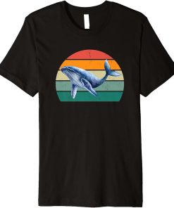 Cetaceans Fin Blue Whale Orca Beluga Gray Fin Whale Whale Premium T-Shirt